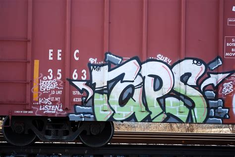 Troy's Photo Blog: Freight Train Graffiti