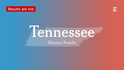 Tennessee Governor Primary Election Results 2022 - The New York Times