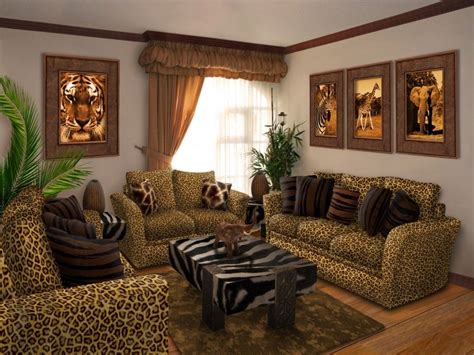 Safari African Home Decor Home Improvement Within Unique | Safari ...