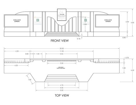 Proposed stage design for Banker Middle East Awards 2015 | Stage design, Stage set design, Stage ...