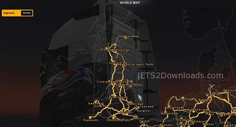 SKM Extended UK Map v2.0 - ETS2 Mods