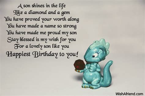 Birthday Wishes For Son