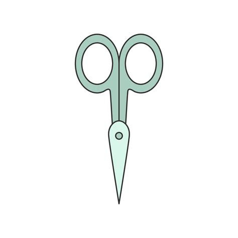 Small scissors icon. Nail scissors 3343751 Vector Art at Vecteezy