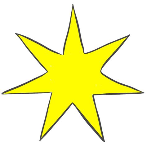 How to Draw a Seven-Pointed Star - Easy Drawing Tutorial For Kids