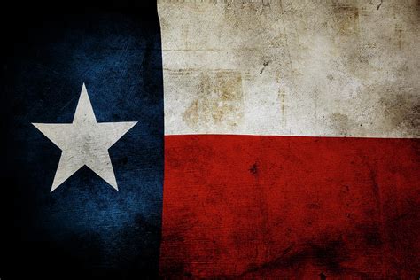 Grunge Texan flag Photograph by Les Cunliffe - Fine Art America