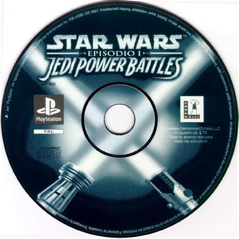 Star Wars: Episode I - Jedi Power Battles (2000) PlayStation box cover art - MobyGames