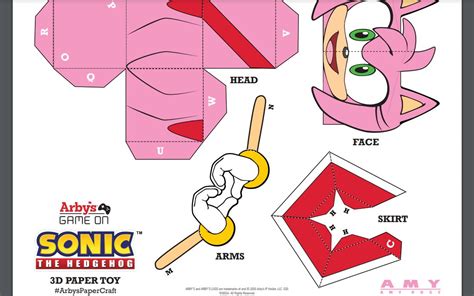 Instructions Sonic The Hedgehog Papercraft Origami Sonic The Hedgehog | Images and Photos finder