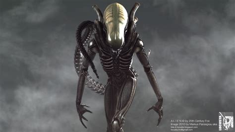 Giger ALIEN model shot I by locusta on DeviantArt