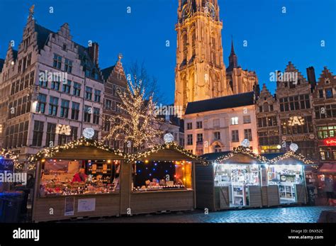 Grote markt christmas antwerp hi-res stock photography and images - Alamy