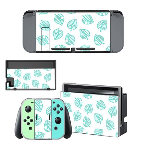 Green Leaf Nintendo Switch Skin Sticker Decal - ConsoleSkins.co