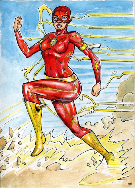 Female Flash by ADMDArt on DeviantArt