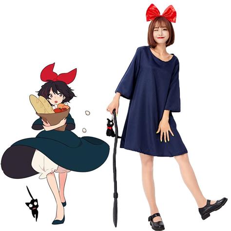 Kiki’s Delivery Service Kiki Halloween Cosplay Costume – Sheincosplay ...