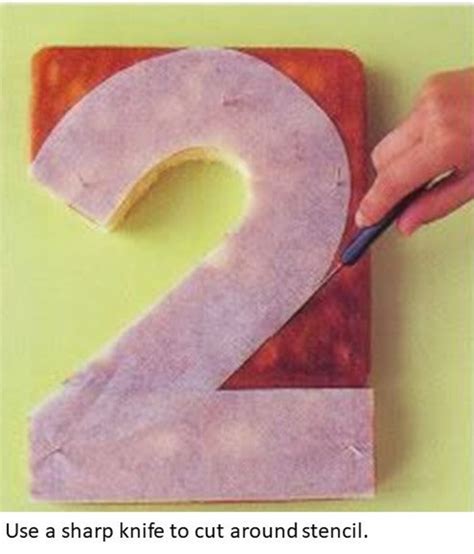 Number Cake Stencils - Etsy