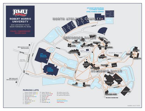 Campus Map | Robert Morris University