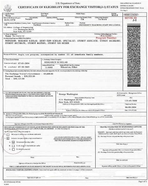 J-1 Exchange Visitor Visa - U.S. Immigration Information