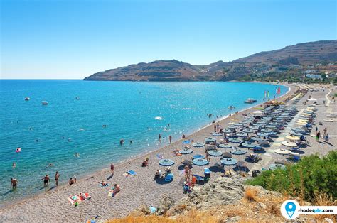 Kolymbia beach | Rhodes Travel Guide