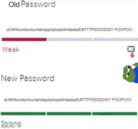 Password strength - Imgflip