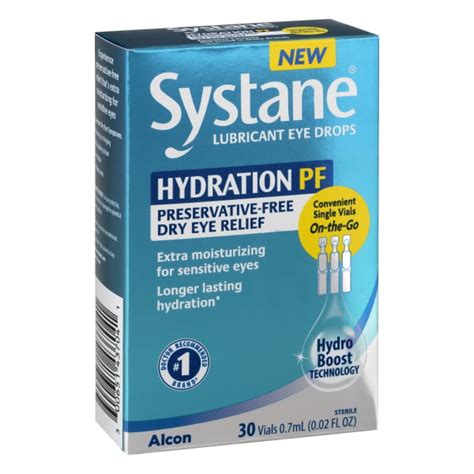 Systane Hydration PF Preservative- Free Dry Eye Relief 30 Vials - Walmart.com - Walmart.com