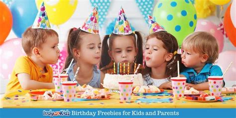 Birthday Freebies for Kids and Parents