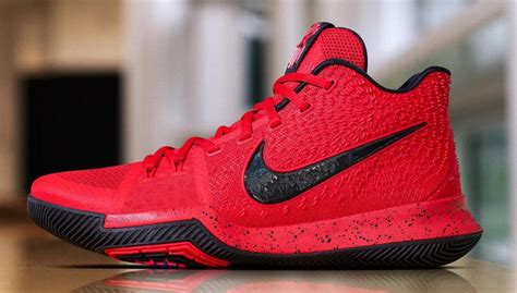 Nike Kyrie 3 University Red Black 852395-600 | Nike kyrie 3, Kyrie ...