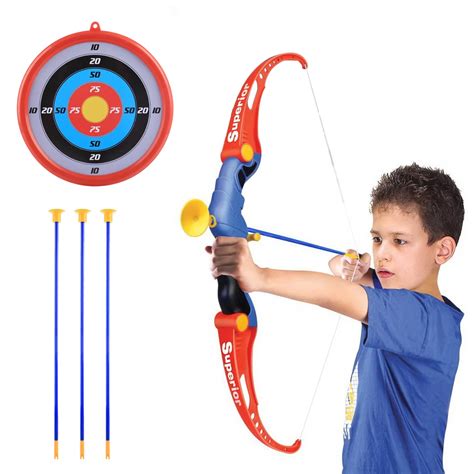 Surwish Children Plastic Bow and Arrow Sport Shooting Toys Set Fun For Kids-in Toy Sports from ...