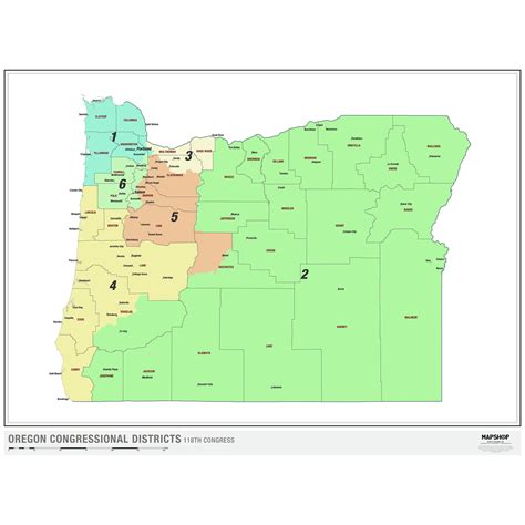 A Deep Dive Into Oregon’s Congressional District Map: Shaping ...