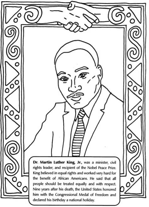 Free Printable Coloring Pages Martin Luther King Jr