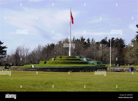 Tynwald Hill, St Johns Isle of Man Stock Photo - Alamy