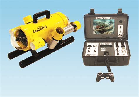 SeaOtter-2 ROV and topside control console - high performance remote controlled underwater ...