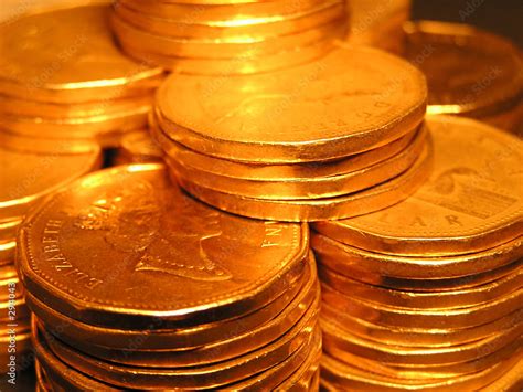 golden coins Stock Photo | Adobe Stock