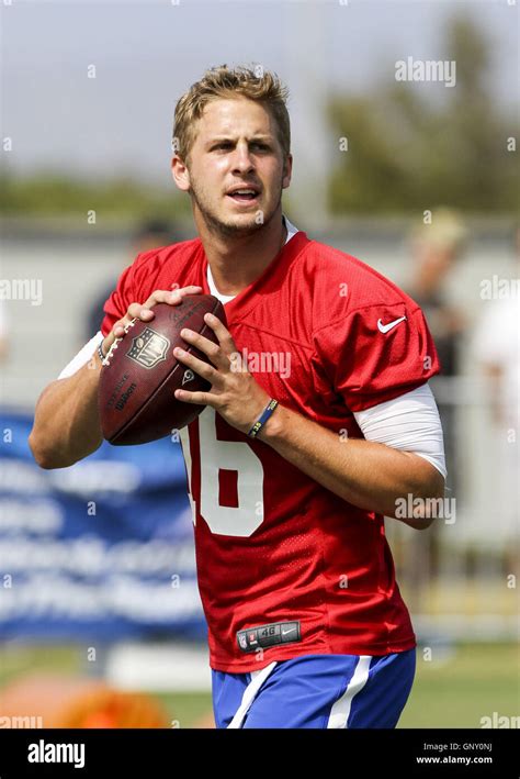 Los Angeles, California, USA. 3rd Aug, 2016. QB Jared Goff #16 in Los ...