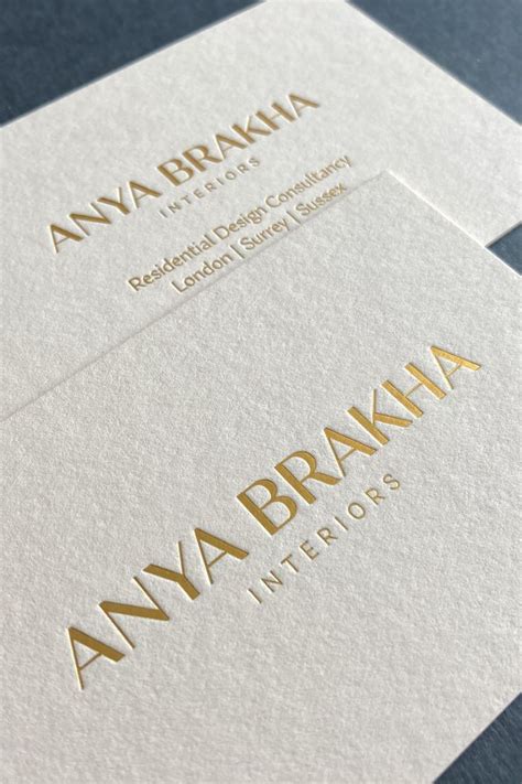 Foil business cards – Artofit