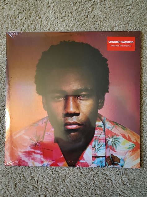 Childish Gambino Because The Internet 180g 2LP Vinyl Holographic Cover ...