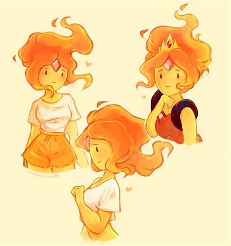 Flame Princess by Kodabomb on DeviantArt | Adventure time princesses ...