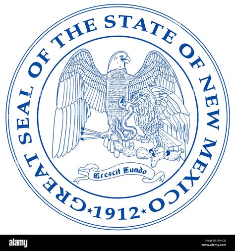 New mexico state seal hi-res stock photography and images - Alamy