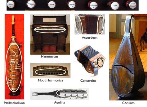 A selection of free reed instruments. | Download Scientific Diagram