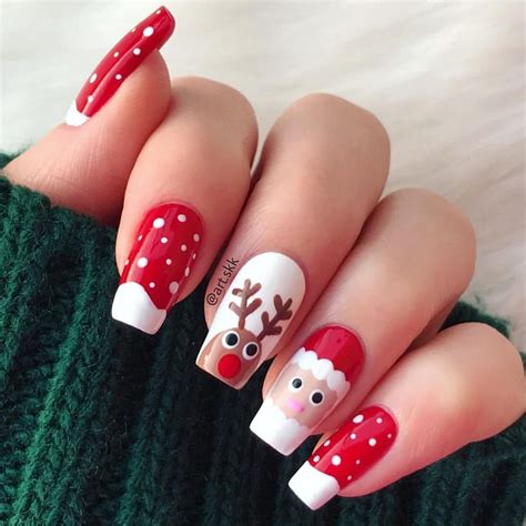 Christmas Nails Designs Cute