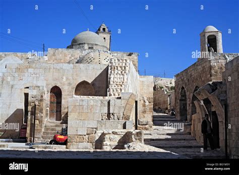 Inside of Aleppo citadel, Syria Stock Photo - Alamy