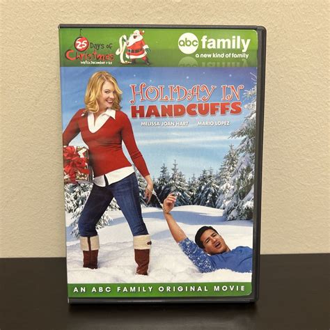 HOLIDAY IN HANDCUFFS rare Christmas Comedy dvd MELISSA JOAN HART Mario ...