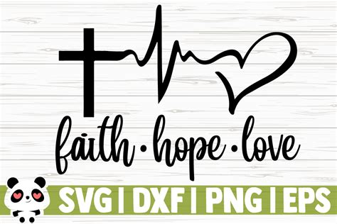 Faith Hope Love Graphic by CreativeDesignsLLC · Creative Fabrica