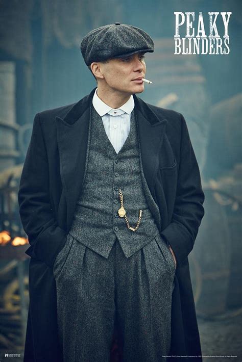 Buy Laminated Peaky Blinders Tommy Smoking Thomas Shelby Cillian Murphy ...