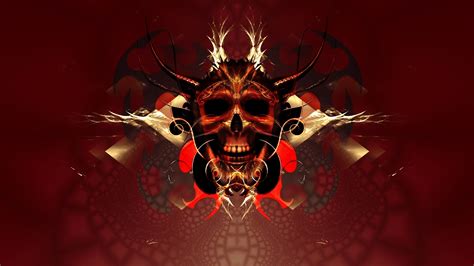 Red Skull HD wallpaper