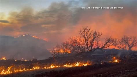 Texas Panhandle wildfires: Evacuation ordered in town of Canadian as ...