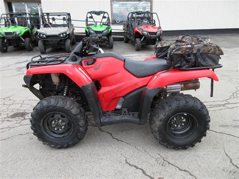 2015 Honda Rancher 420 4x4 Electric Shift W/ Winch & Storage Bag - Used Honda Rancher 4x4 Es for ...