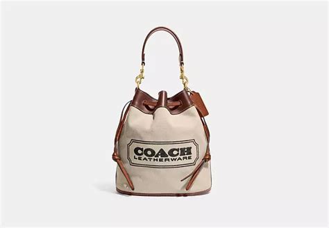 COACH® | Field Bucket Bag With Coach Badge