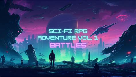 Sci-fi RPG Adventure Vol. 1 - Battles | GameDev Market