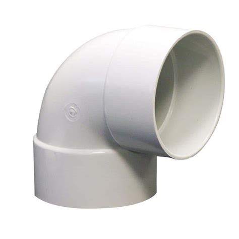 UPC 052063000626 - NDS Drain Tubes & Fittings 6 in. PVC 90 Degree Hub x Hub Elbow 6P02 ...