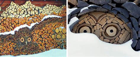 Even A Pile Of Logs Can Be Turned Into Art | DeMilked