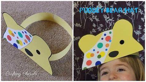 craftingcherubsblog | Bear hat, Pudsey, Children in need