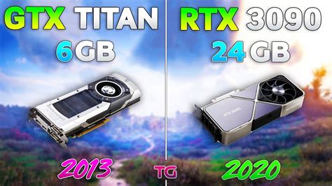 GTX TITAN vs RTX 3090 - 7 Years Difference - YouTube